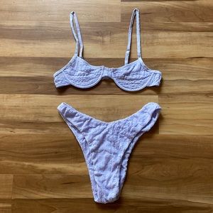 Purple bikini